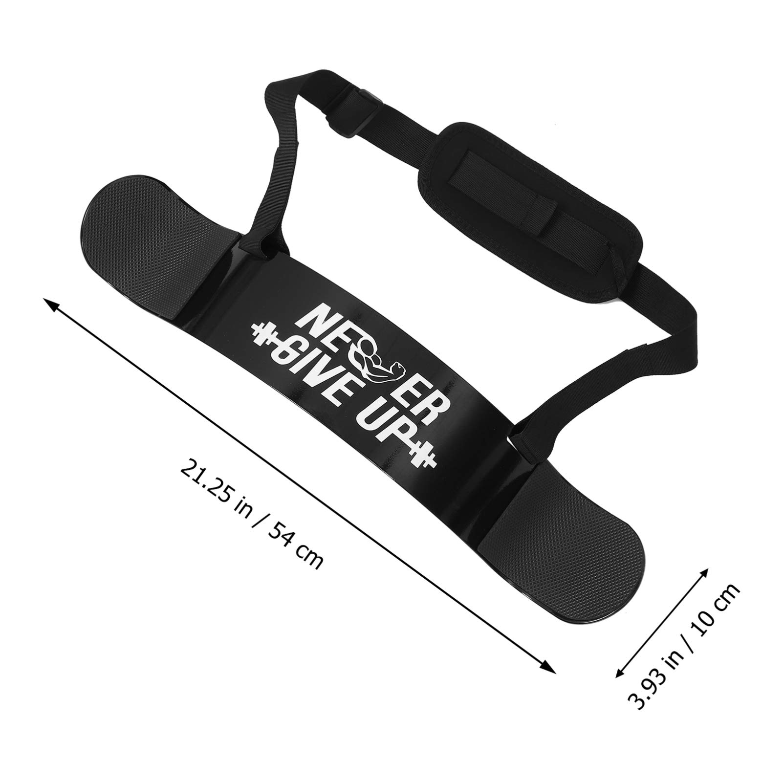 VOSAREA Heavy Duty Bicep Workout Board - Gym & Home Fitness Tool for Men