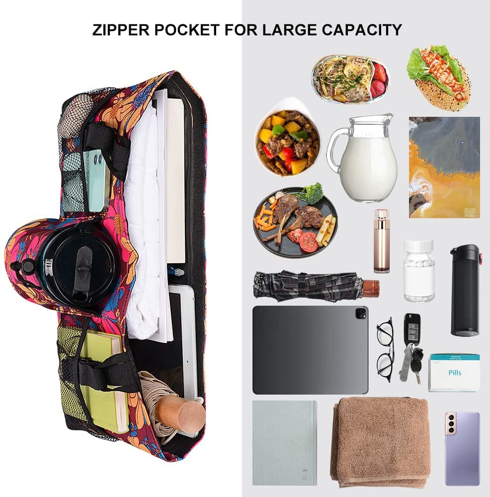 Supregear Wheelchair & Walker Bag Bundle - Foldable Storage Organizer for Rollators & Scooters - Perfect for Daily Use & Travel