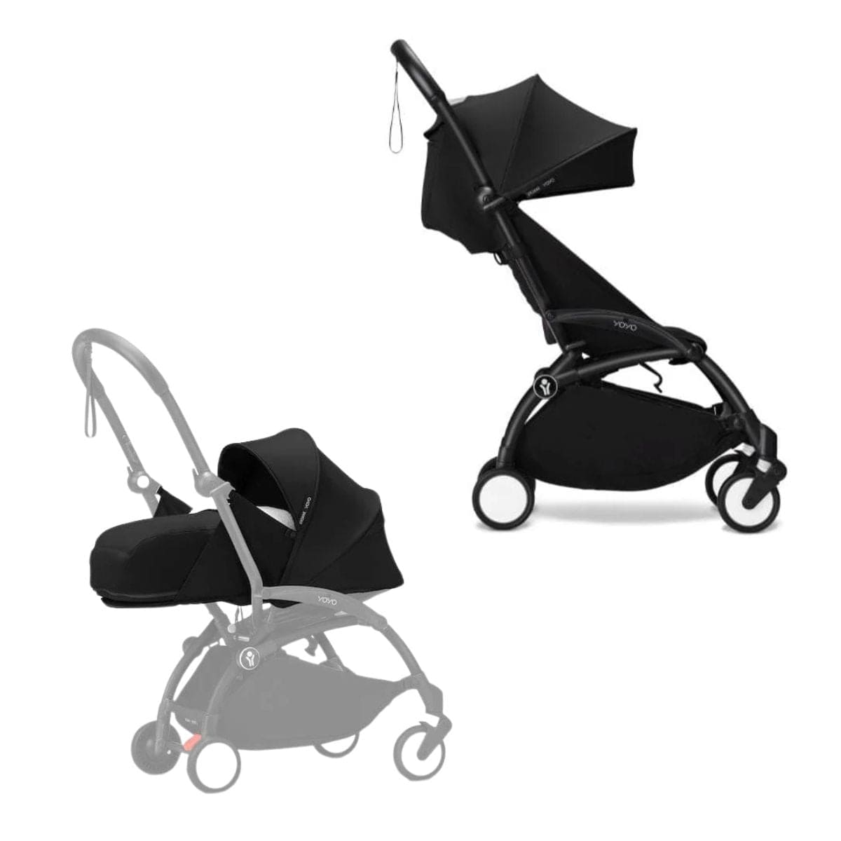 Stokke YOYO3 0+ & 6+ Complete Baby Stroller - Lightweight Travel Stroller for Newborns to Toddlers | Perfect for Air Travel, City Walks & Everyday Use