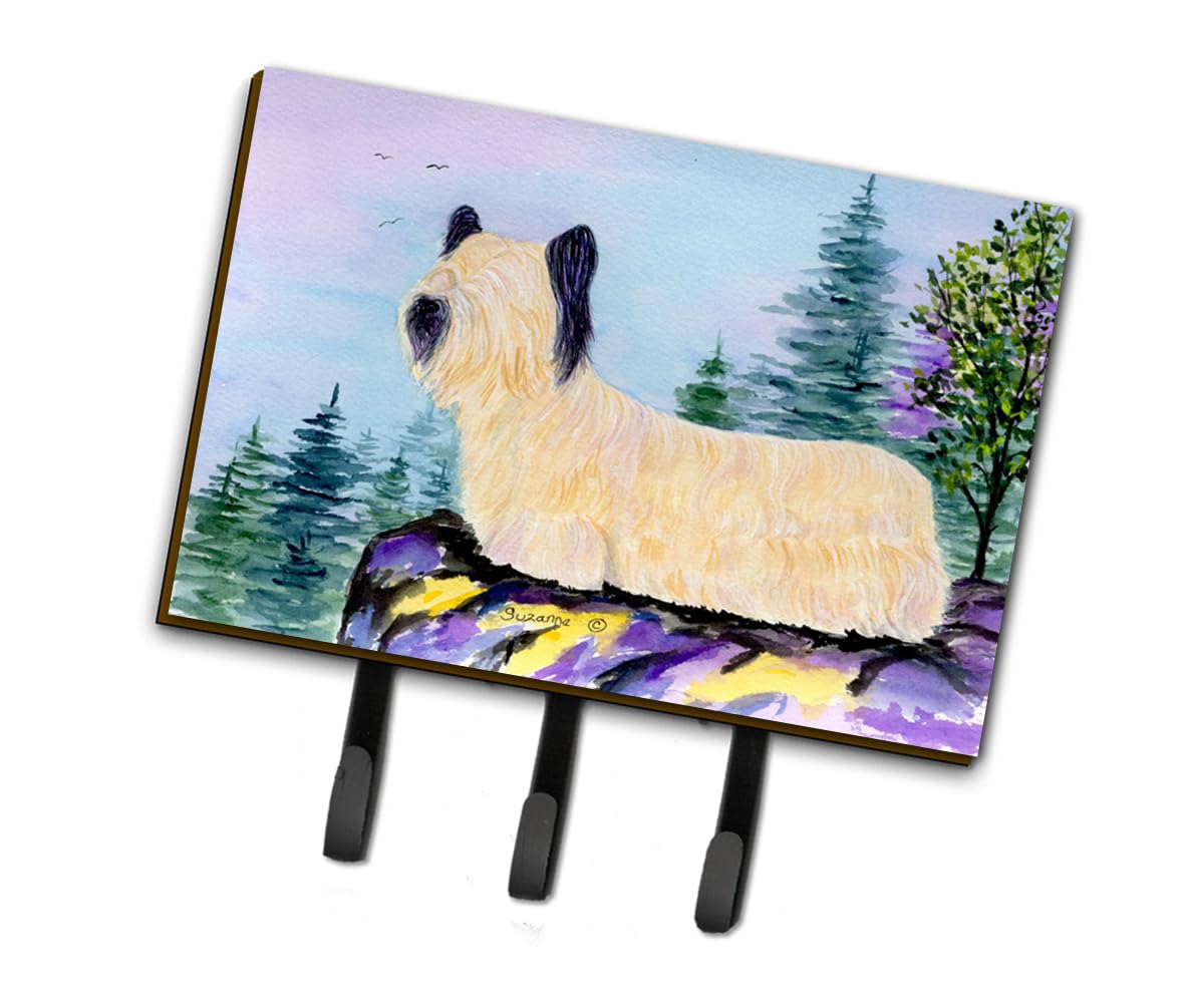 Skye Terrier Wall Hook Set - Key Holder, Coat Rack & Leash Hanger for Home Organization | Perfect for Entryway, Kitchen & Bathroom Storage