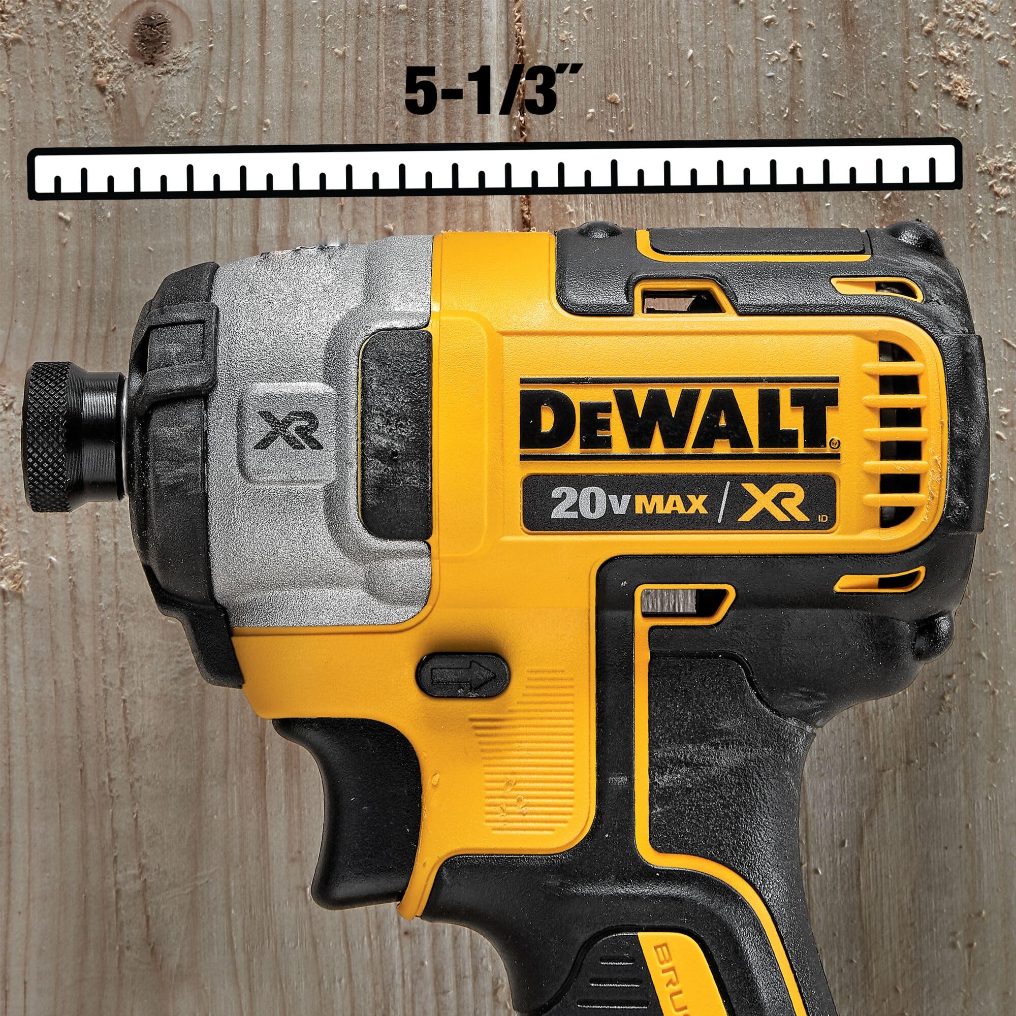 DEWALT 20V MAX XR Brushless Impact Driver & Hammer Drill Combo Kit with 4.0Ah Battery, Cordless Power Tool Set (DCK299M2) - Perfect for Construction, Woodworking, and DIY Home Projects