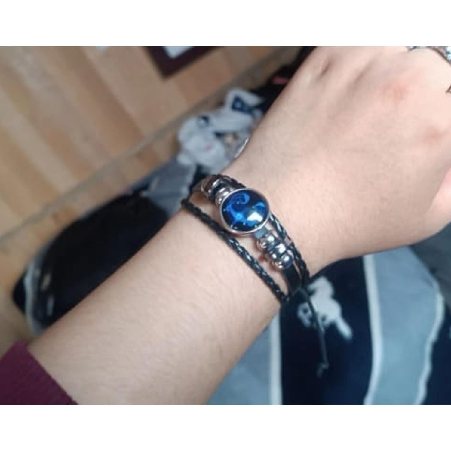 Gleyms Zodiac Charm Bracelet - 12 Constellation Luminous Adjustable Bracelet for Women & Men, Perfect Birthday Jewelry Gift for Astrology Lovers - Ideal for Daily Wear, Parties & Special Occasions