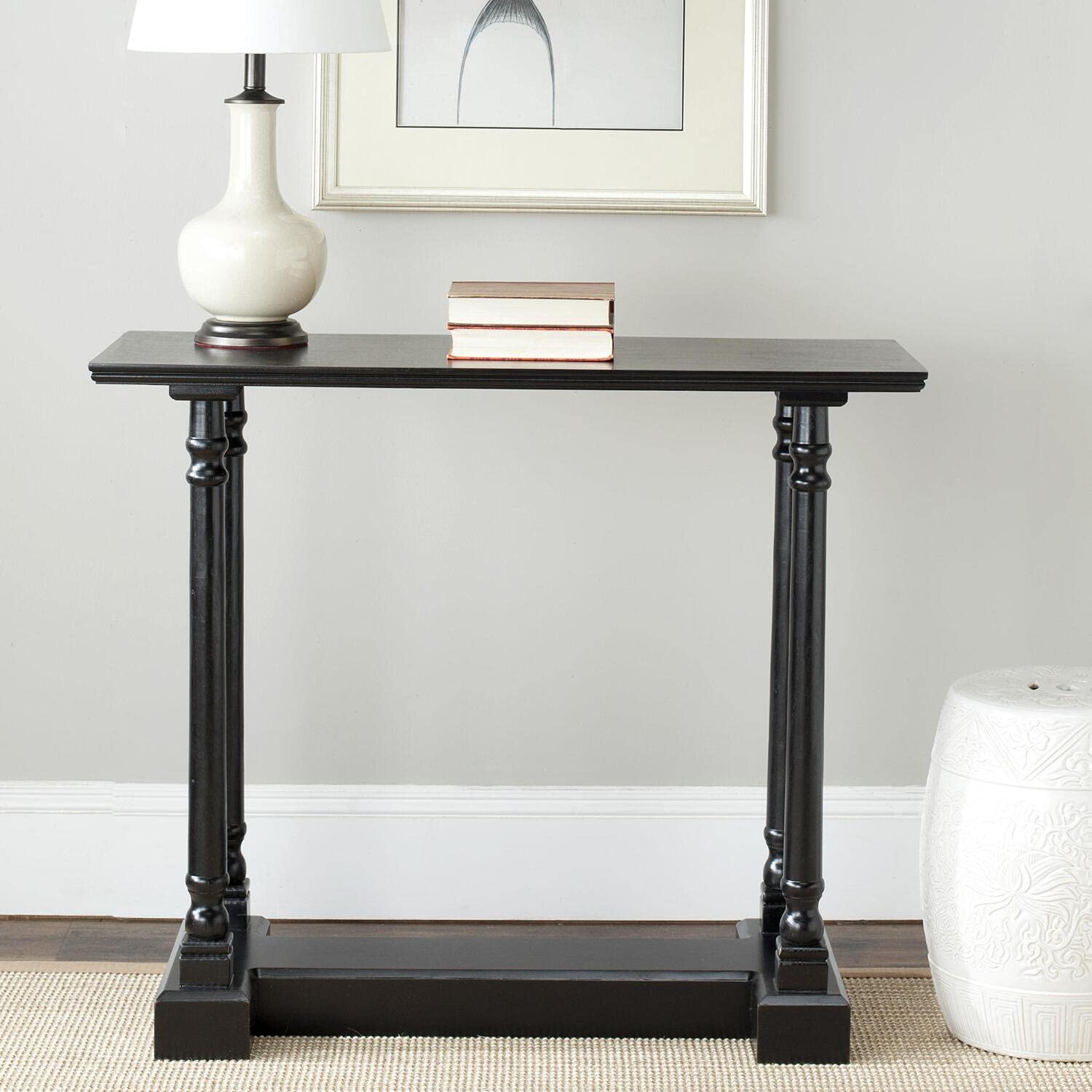 Safavieh American Homes Collection Regan Red Console Table - Elegant Entryway Furniture for Living Room, Hallway & Foyer Decor