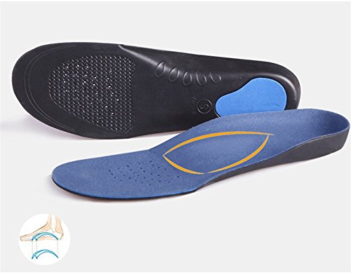 Orthopedic Arch Support Insoles for Flat Feet - EU 38-40 (US Men's 6-8/Women's 7-9) - Pain Relief & Comfort for Running, Walking & Standing All Day