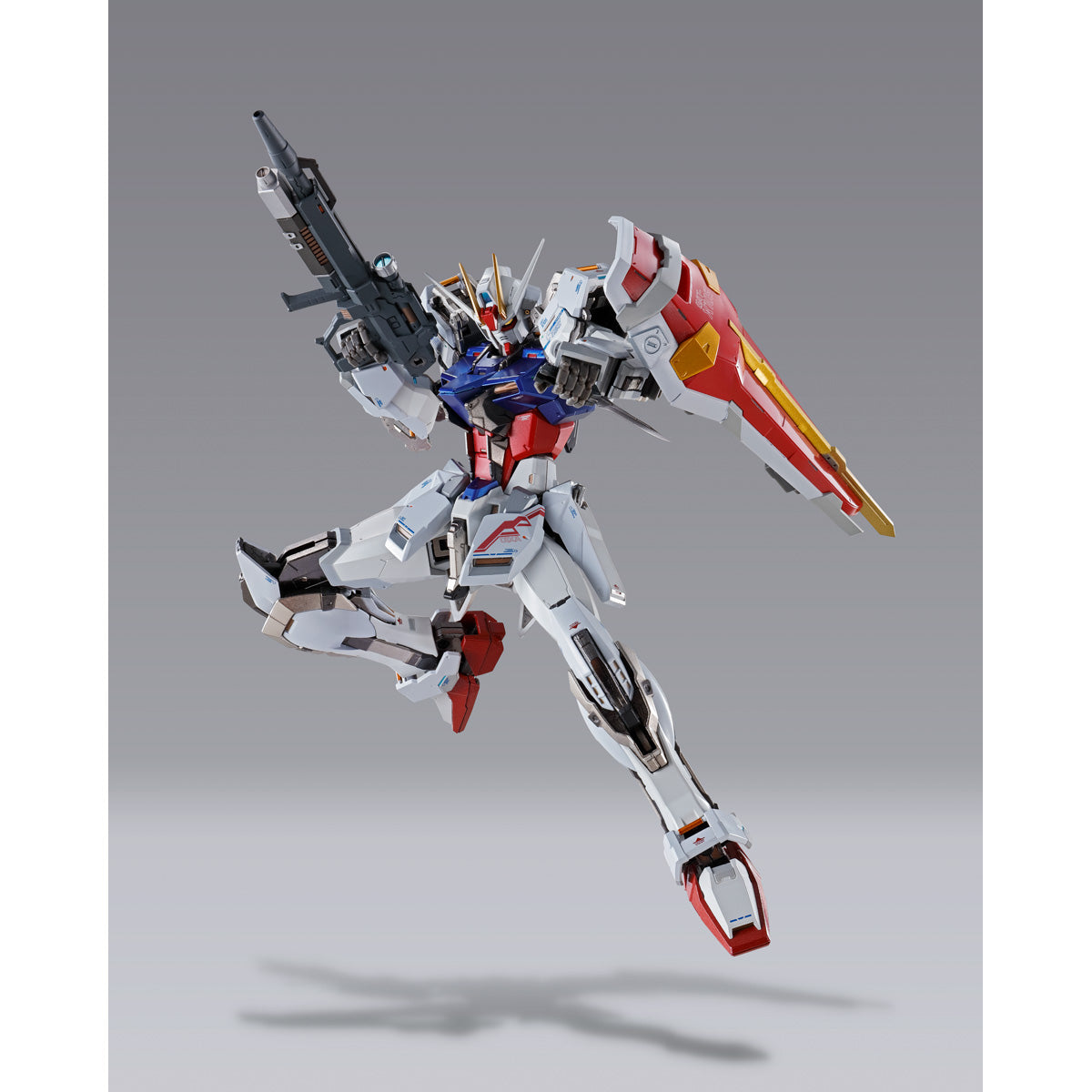 Bandai Metal Build Gundam Seed Strike Gundam (10th Anniversary Edition) Exclusive Collectible Action Figure - Perfect for Anime Fans, Model Collectors & Display Showcase