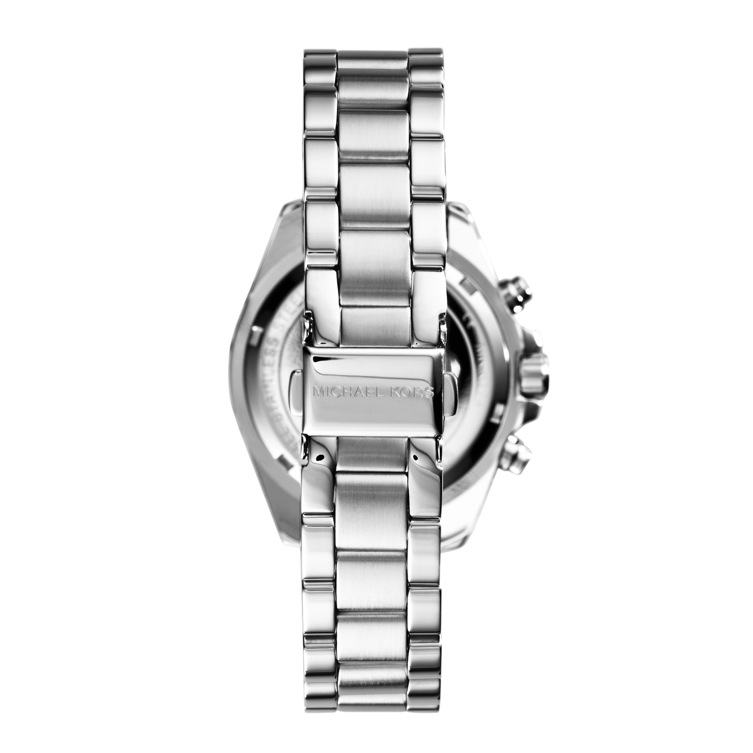 Michael Kors Bradshaw Women's Watch - Stainless Steel Chronograph with Interchangeable Leather & Metal Bands | Elegant Dress Watch for Work, Parties & Special Occasions