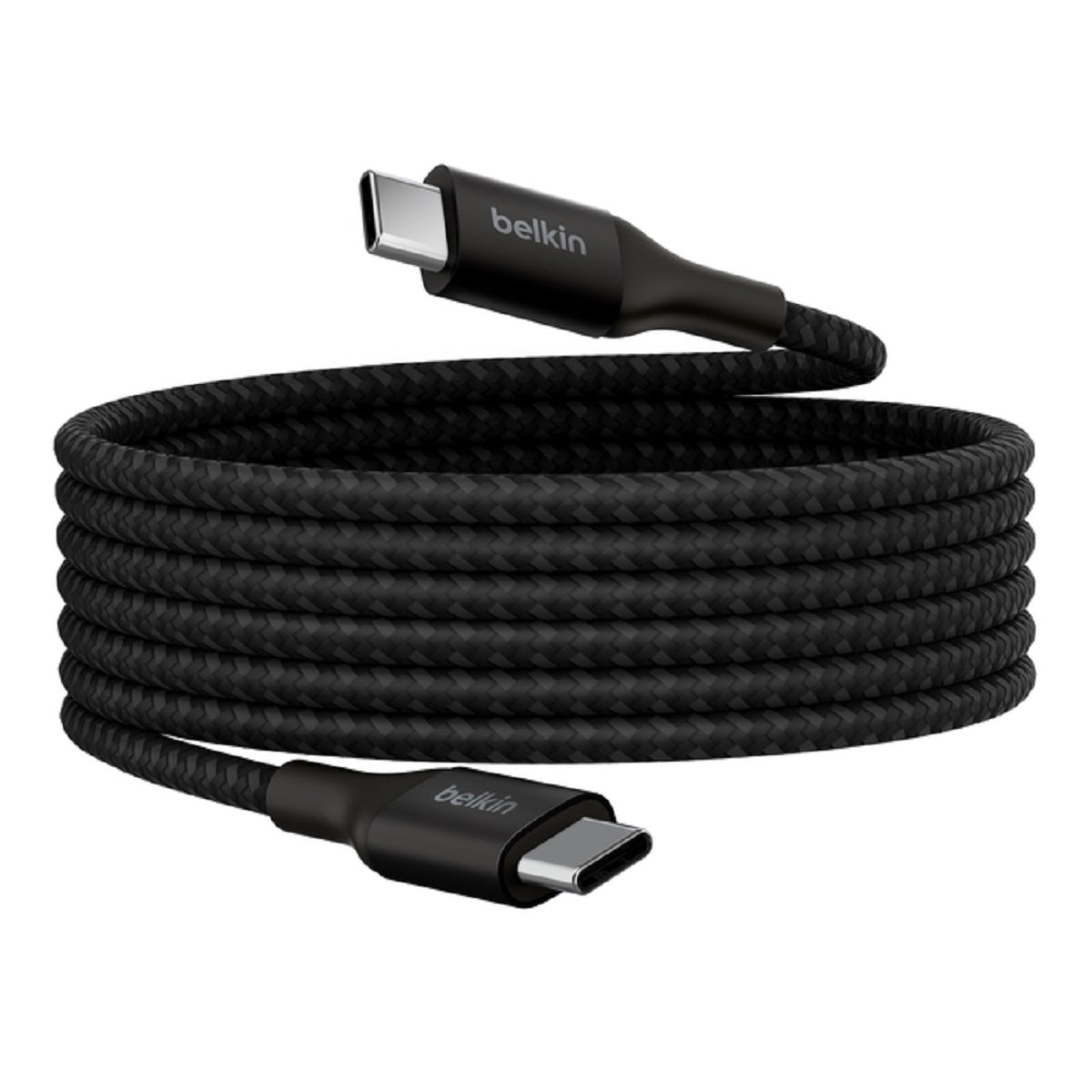Belkin BoostCharge USB-C to USB-C Charging Cable 240W 1M (3.3ft) Fast Charging Cord for iPhone 15, MacBook, iPad, Samsung Galaxy - Perfect for Home, Office & Travel Accessories