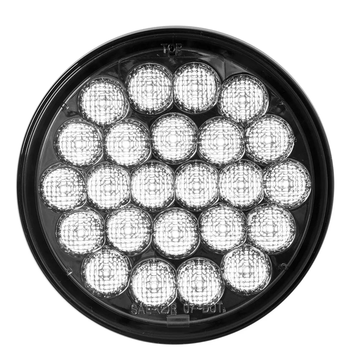 4-Pack Smoked White LED Backup Lights for Cars & Trucks - Waterproof Reverse Lights for Enhanced Nighttime Safety & Visibility