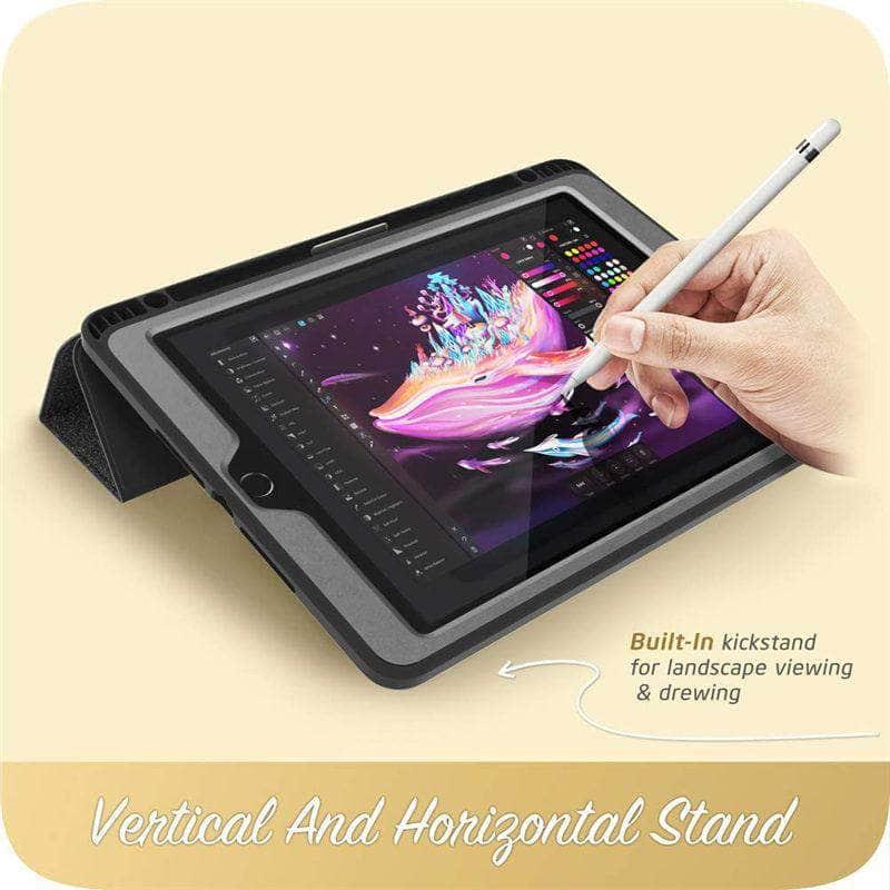 iBLASON iPad 10.2 Case (2021/2020/2019 Model) - Premium Cosmo Trifold Stand Smart Cover with Auto Sleep/Wake | Perfect for Work, Study & Travel