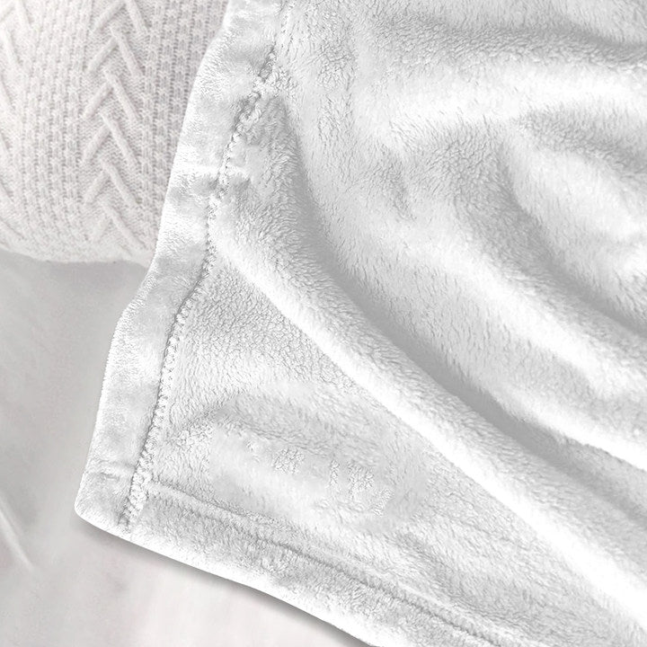 Cozy Maya Bay Flannel Fleece Blanket - Ultra Soft & Warm Reversible Throw for Couch, Bed, and Outdoor Camping - Perfect for Winter Nights, Movie Time & Picnics