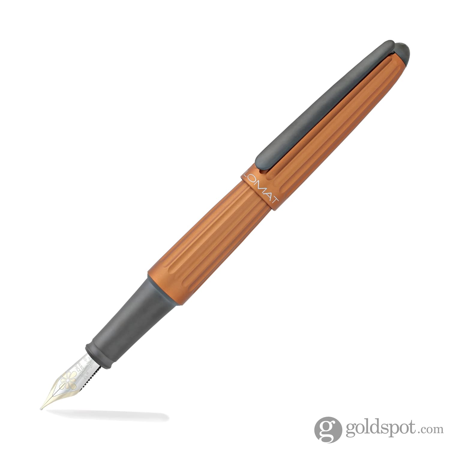 Diplomat Aero Fountain Pen - Premium 14K Gold Nib in Sunset Orange | Luxury Writing Instrument for Professionals, Gifts & Collectors | Perfect for Signing Documents, Journaling & Calligraphy