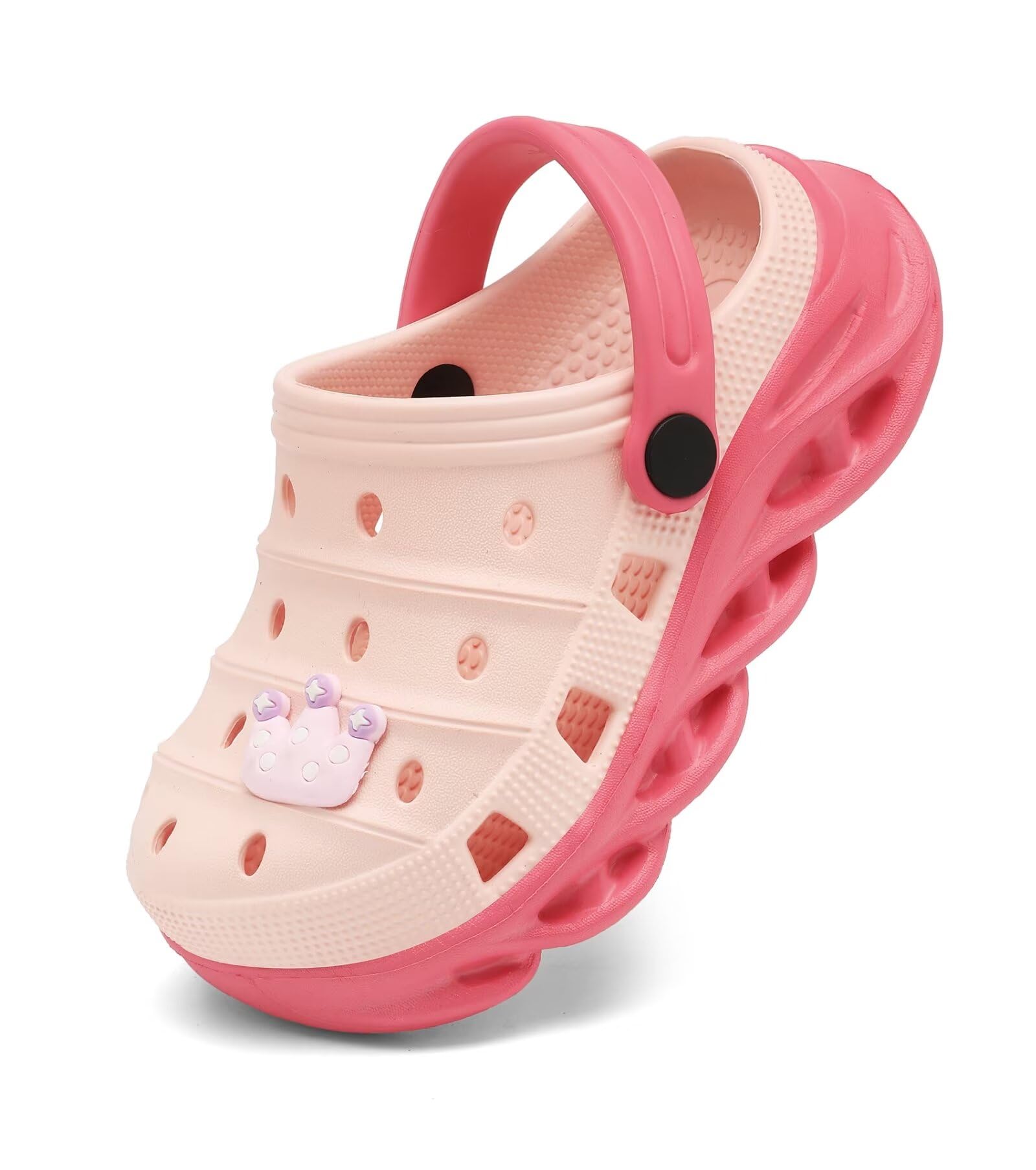 **Toddler Kids Clogs - Slip-On Slide Sandals for Boys & Girls - Comfortable Beach, Pool & Garden Slippers - Perfect for Summer Outdoor Play**