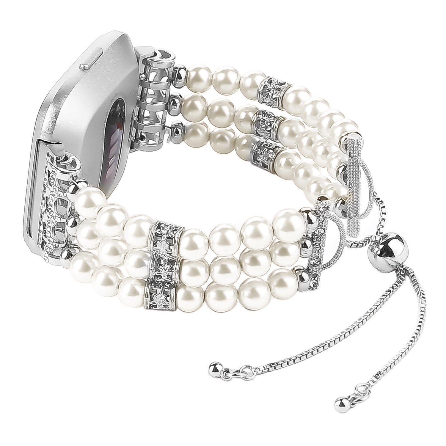 Pearl Stretch Bracelet for Women - Adjustable Beaded Wristband Jewelry - Perfect for Weddings, Parties & Everyday Wear