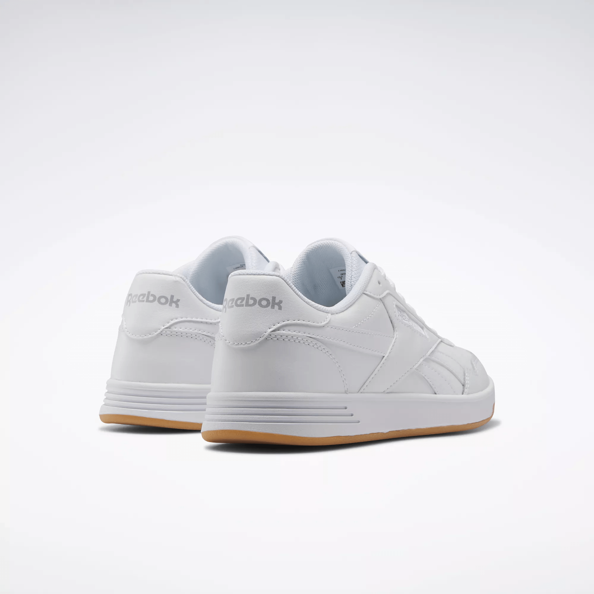 Reebok Women's Court Advance White/Gum Tennis Shoes - Comfortable & Stylish Sneakers for Casual Wear, Gym, and Outdoor Activities