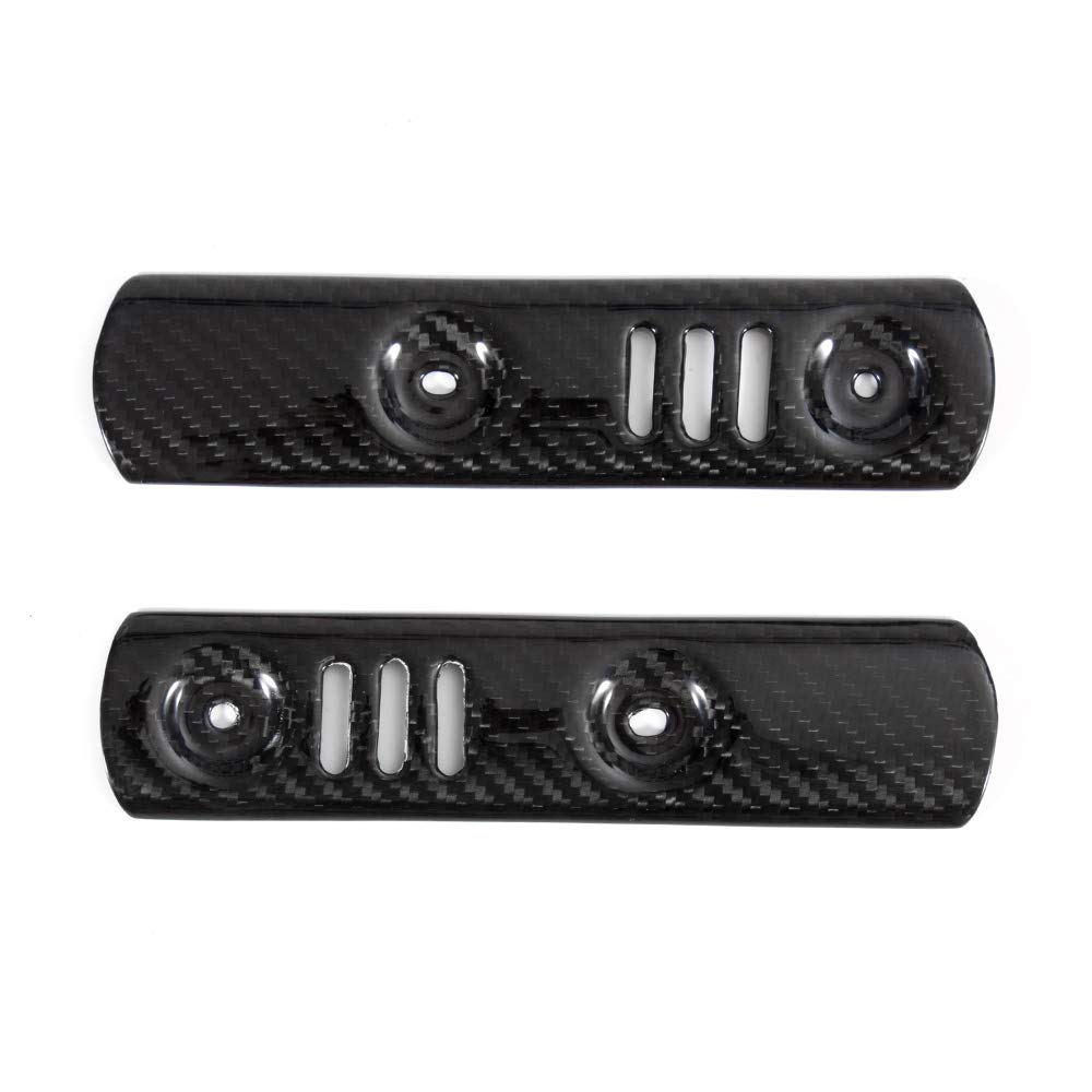 Premium Carbon Fiber Motorcycle Side Panels & Radiator Grille Cover for Yamaha XSR900 (2017-2019) - Gloss Black Finish | Enhanced Protection & Style for Street & Track Riding