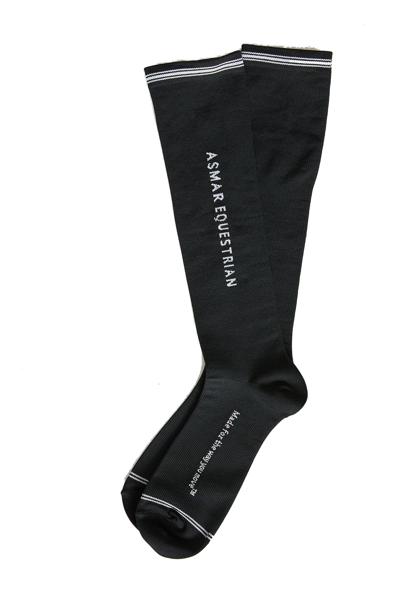Asmar Equestrian Boot Socks for Horse Riding - Long Equine Socks for Women & Men - Perfect for Dressage, Show Jumping & Everyday Riding Comfort