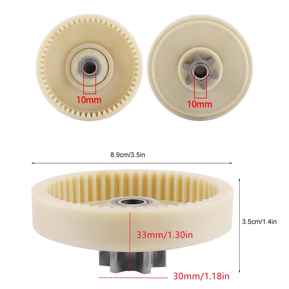 Drive Gear - Plastic Electric Chainsaw Drive Sprocket Inner Gear Replacement for 717-04749 Chainsaw Parts | Compatible with Garden Tools & Power Equipment | Perfect for DIY Repairs, Tree Cutting & Yard Maintenance