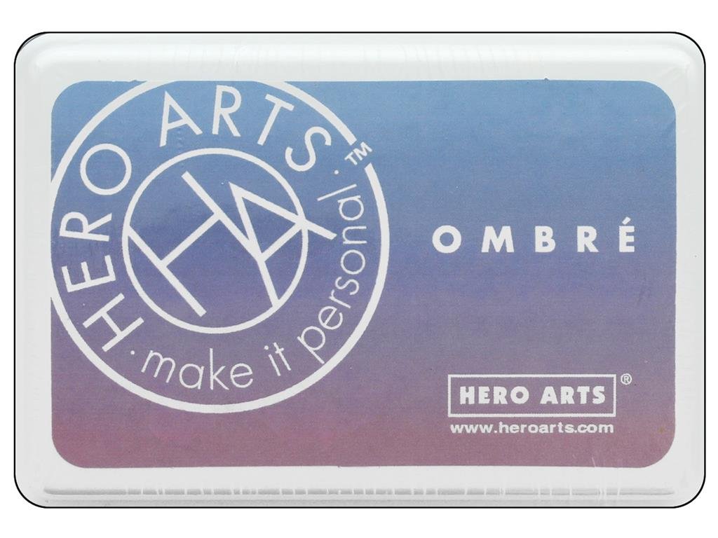 Hero Arts Ombre Dolphin Ink Pad - Water-Based Stamping Ink for Scrapbooking, Card Making & DIY Crafts