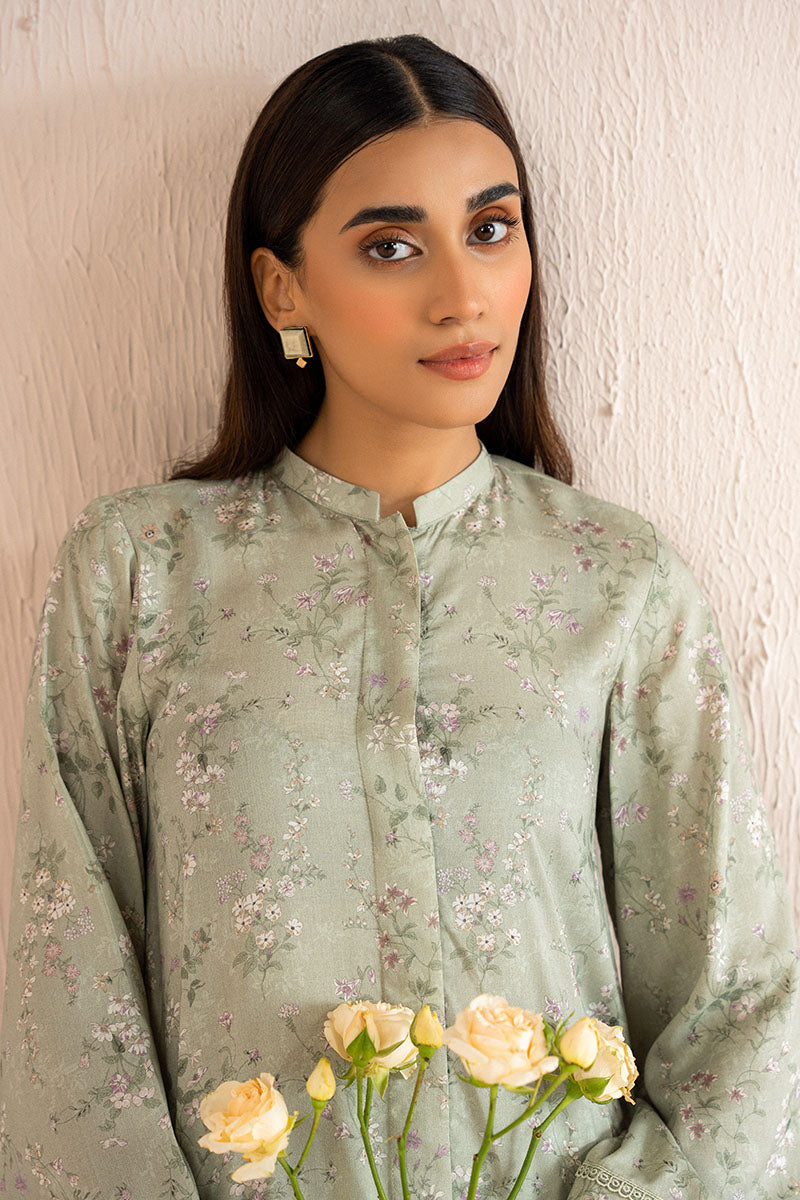 JADE MIST 2-Piece Outfit Set - Stylish Women's Shirt & Trousers for Casual Wear, Office & Summer Fashion | Comfortable & Trendy Matching Set