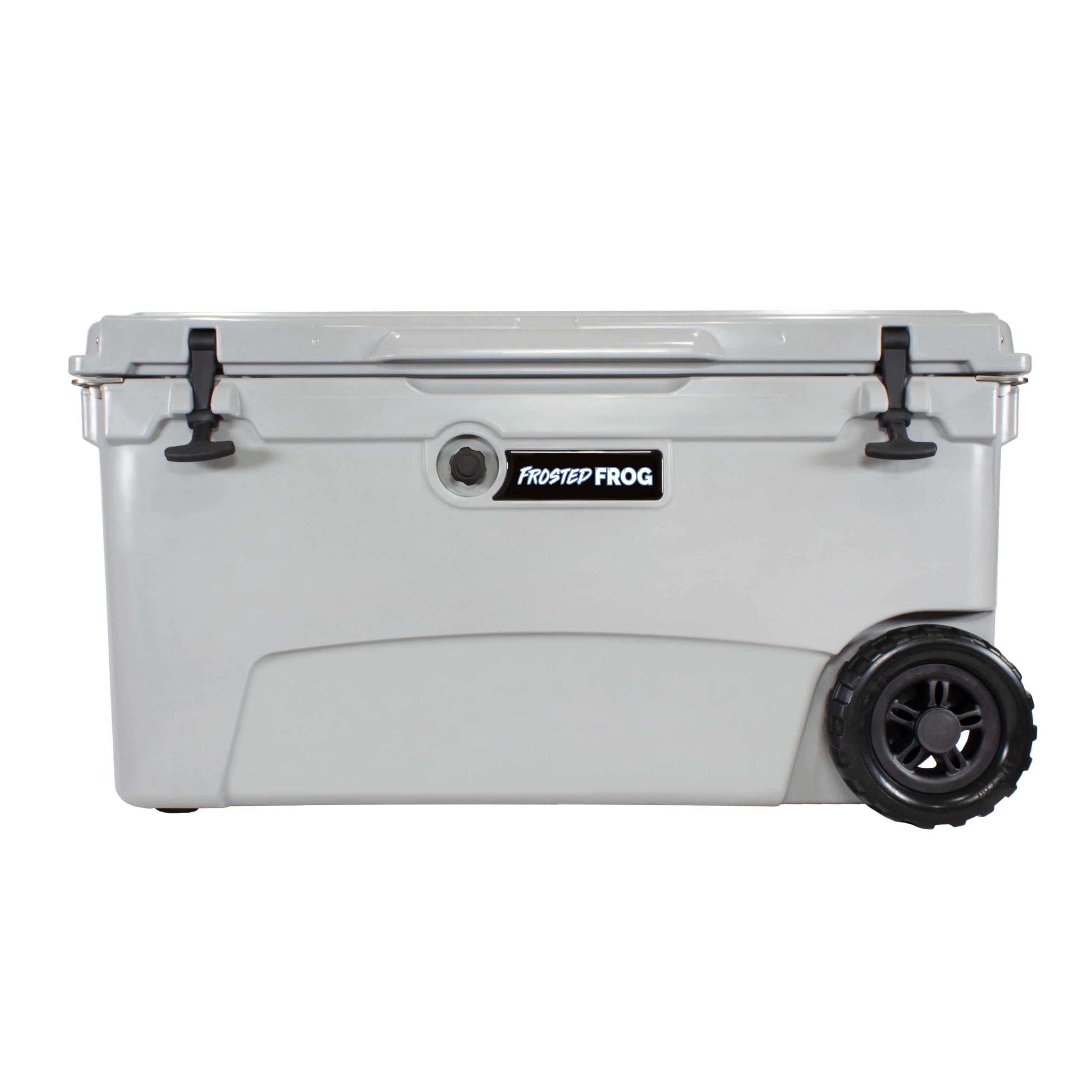 **70 Quart Heavy Duty Roto-Molded Insulated Cooler with Wheels – Commercial Grade Ice Chest for Camping, Tailgating, Fishing & Outdoor Adventures**