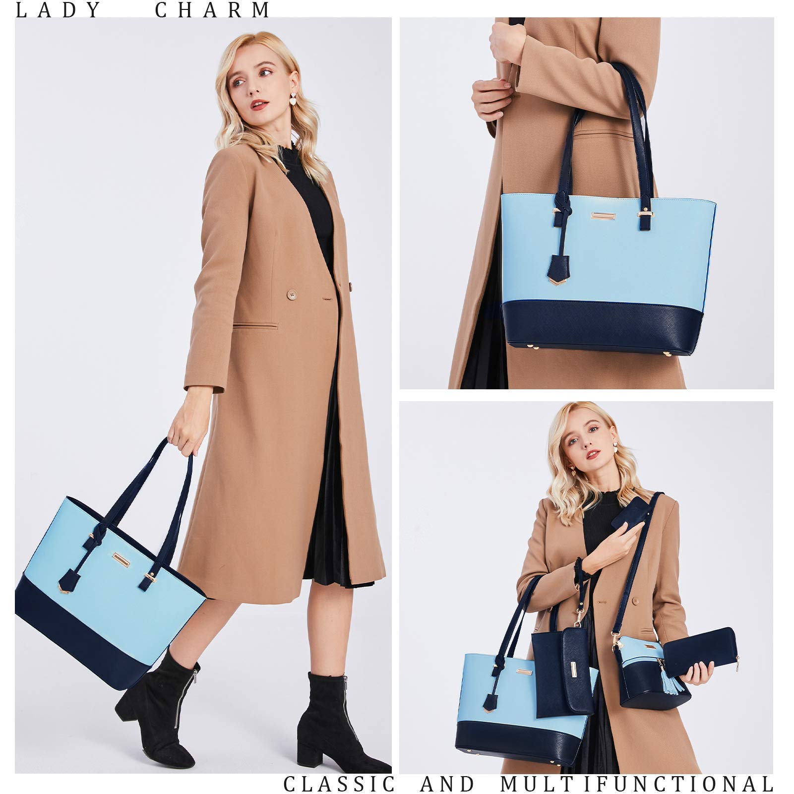 Stylish SYKT Women's Purses & Handbags - Satchel, Shoulder & Tote Bags with Matching Wallets | Perfect for Work, Travel & Everyday Use