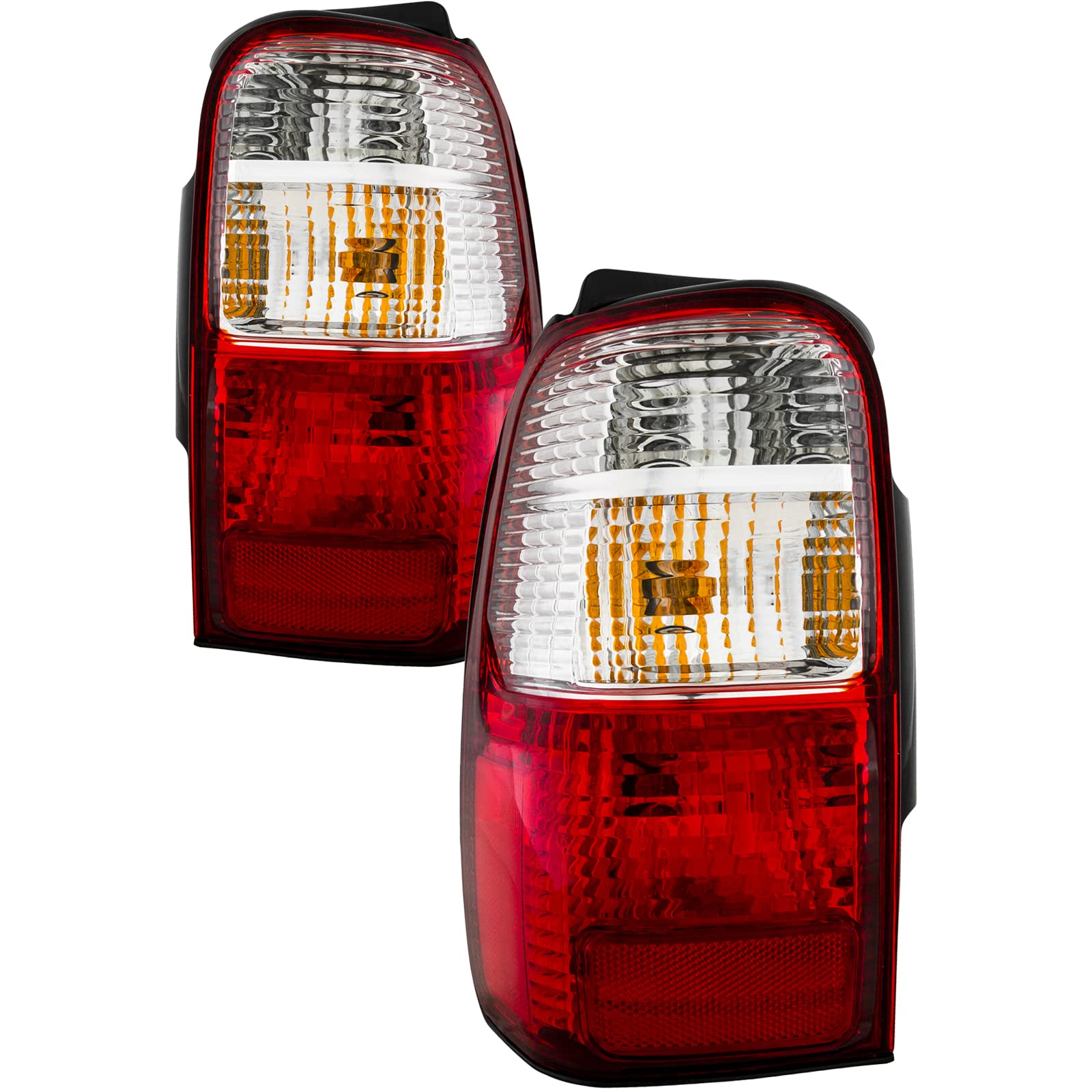 HEADLIGHTSDEPOT LED Tail Lights Set - Left Driver & Right Passenger Side - Compatible with Toyota 4Runner 2001-2002 Models - Replacement for Night Driving & Enhanced Safety