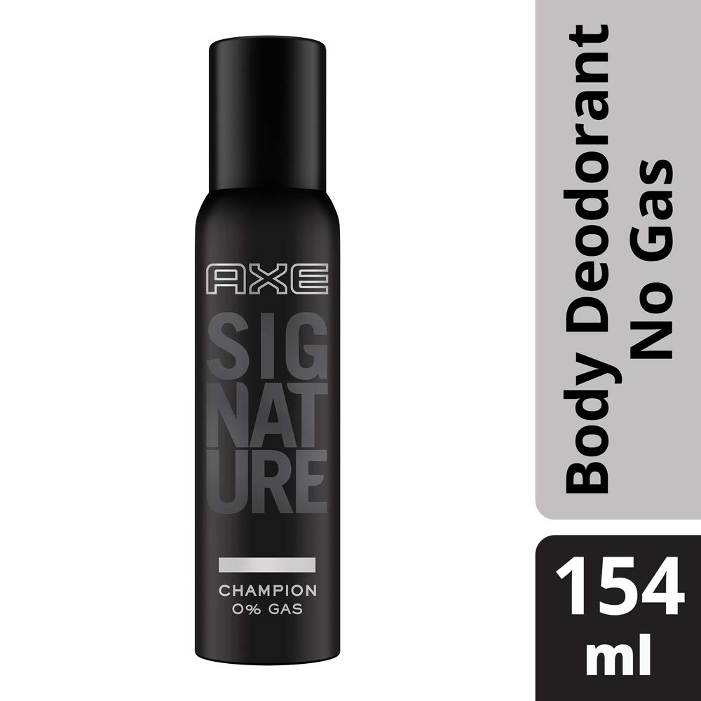 AXE Signature Body Perfume for Men - Intense Woody Scent & Fresh Aqua Scent Spray (154ml) | Long-Lasting Fragrance for Daily Use, Gym, Work & Date Night