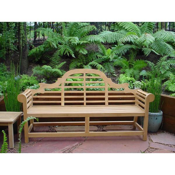 Premium Marlborough 3-Seater Outdoor Bench - Weather-Resistant Patio Furniture for Garden, Porch & Backyard Relaxation
