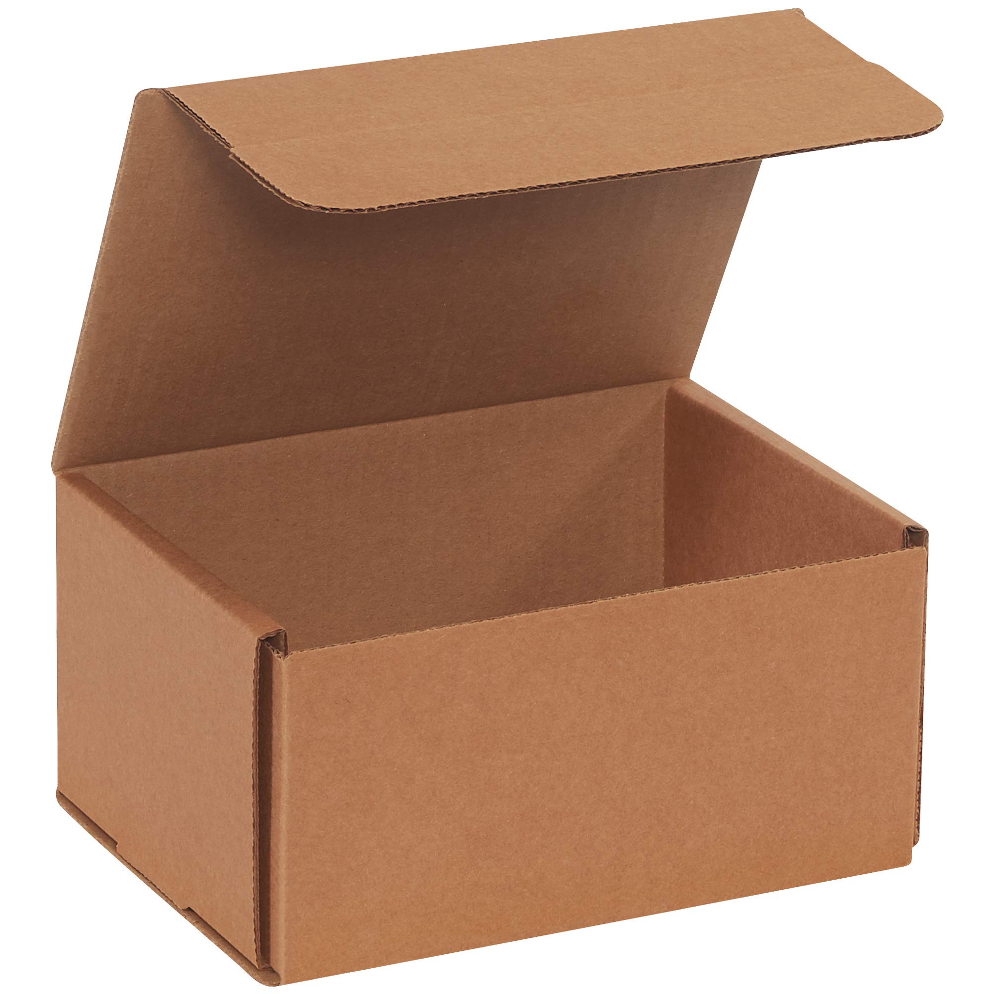 50-Pack Small Corrugated Cardboard Shipping Boxes 8x6x4 Inches - Durable Moving & Storage Boxes for Ecommerce, Home Organization & Packing Supplies | Perfect for Amazon FBA, USPS Shipping & Household Storage