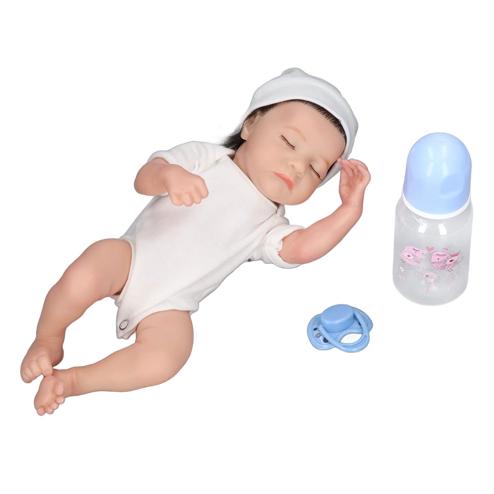 COMFTO 12 Inch Realistic Silicone Baby Doll - Poseable, Bathable & Lifelike Newborn Doll Toy for Kids 3+ Years Old | Perfect Gift for Toddlers & New Parents | Great for Role Play, Bath Time & Cuddling
