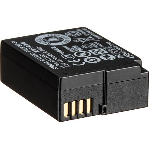 Sigma BP 51 Lithium Ion Battery Pack (7.2V, 1200mAh) - Rechargeable Power Supply for Digital Cameras, Drones & RC Toys - Long Lasting Performance for Photography & Hobbyist Use