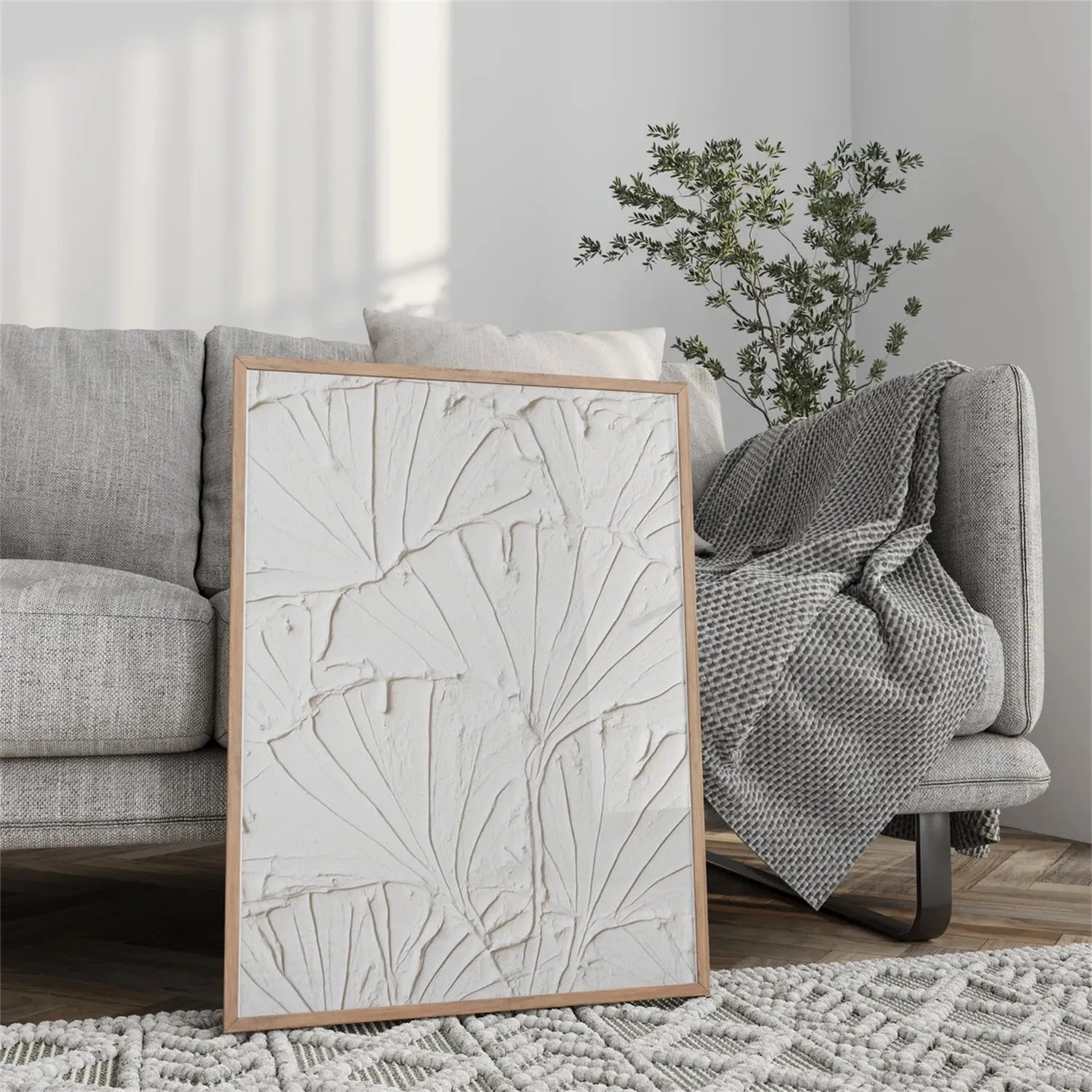 Minimalist Balance Canvas Painting Set of 3 - Abstract Wall Art Decor for Living Room, Bedroom & Office #MM294 | Modern Home Decor & Gift Idea
