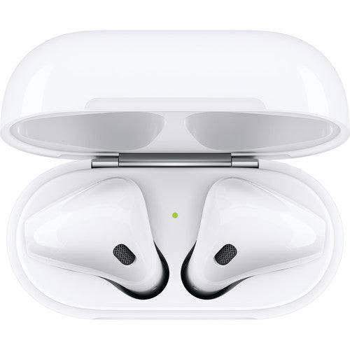 Apple AirPods (2nd Gen) with Wireless Charging Case - Bluetooth Earbuds for iPhone, iPad & Mac - Perfect for Workouts, Commuting & Hands-Free Calls