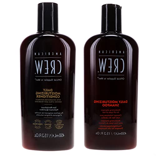IO-Style Daily Moisturizing Shampoo & Conditioner Set - 15.2 oz Each - Hydrating Hair Care Combo for Dry & Damaged Hair - Perfect for Daily Use at Home, Salon or Travel