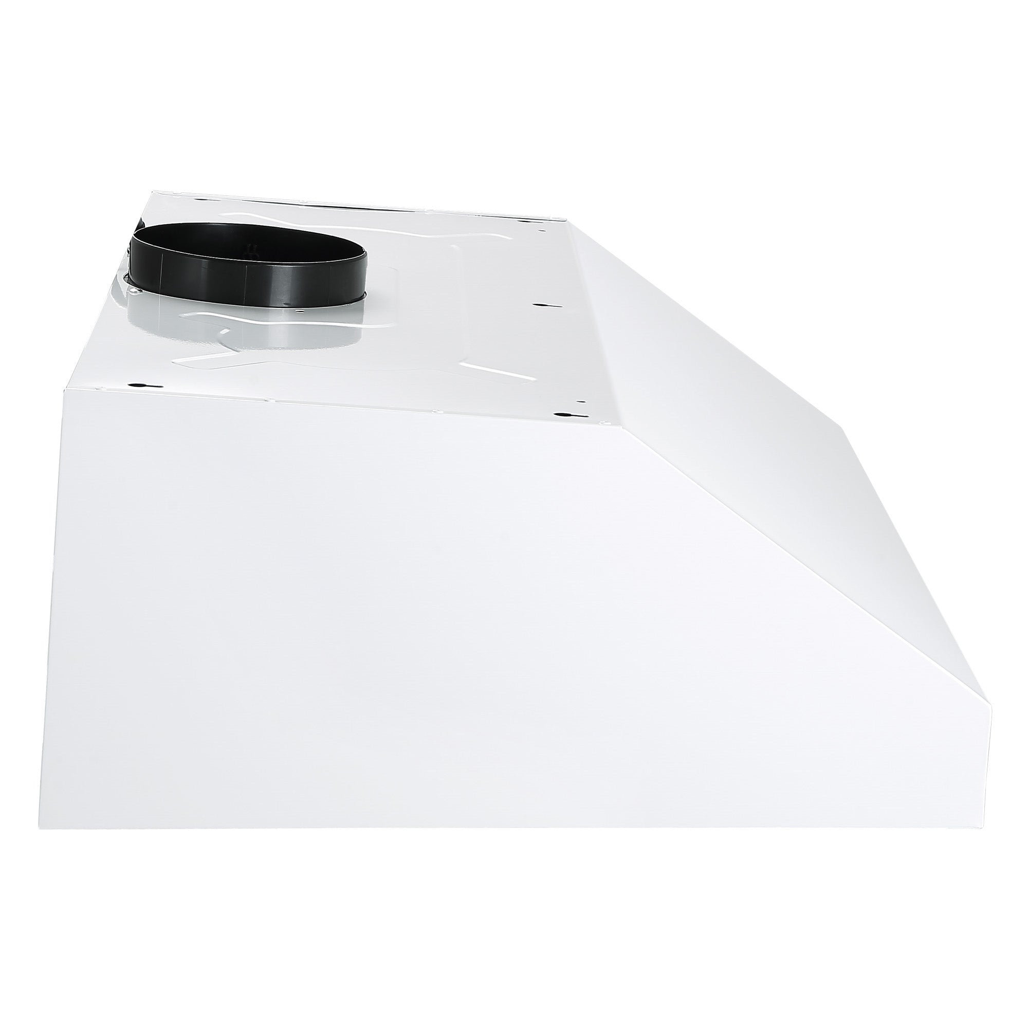 Ancona 30 Inch Ducted Under Cabinet Range Hood in White - Powerful Kitchen Ventilation for Smoke & Odor Removal - Perfect for Home Cooking & Baking