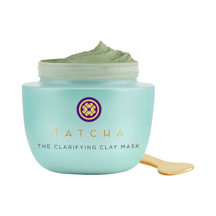 Tatcha The Clarifying Clay Mask™ – Deep Pore Exfoliating Treatment for Glowing Skin | Perfect for Acne-Prone & Oily Skin Types