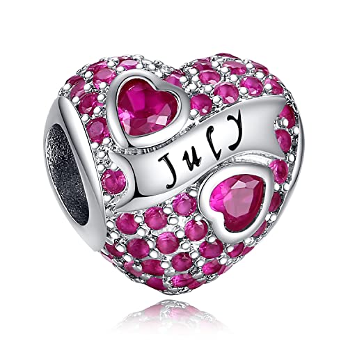July Birthday Charms