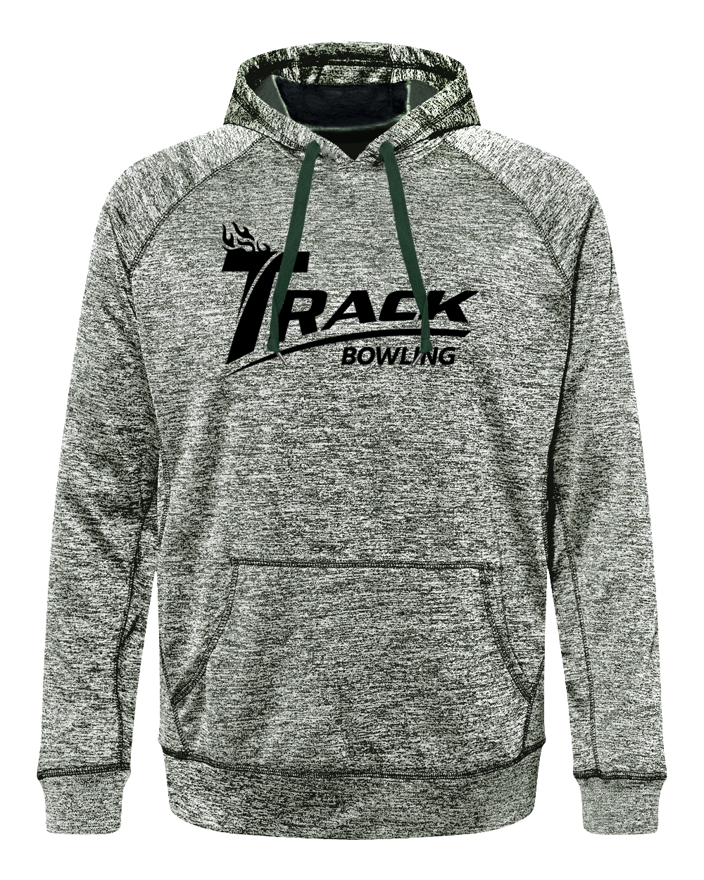 Track Classic Black Performance Hoodie - Men's Athletic Pullover for Running & Gym Workouts - Lightweight & Breathable Fabric