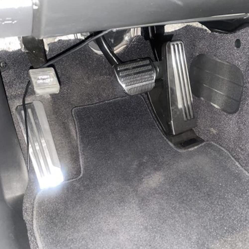 Stainless Steel Car Pedal Covers for Q50 Q60 Q70 QX70 - 2PC Set - Durable Footrests for Enhanced Driving Comfort