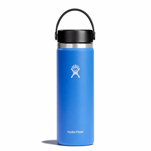 20 oz Wide Mouth Stainless Steel Water Bottle - Insulated, Leak Proof, BPA Free - Perfect for Hiking, Gym & Outdoor Adventures