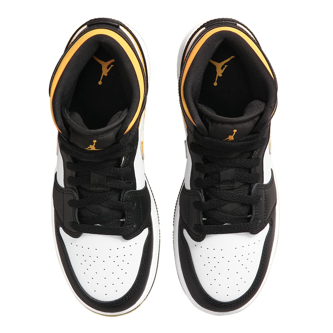 Nike Air Jordan 1 Mid Sneakers for Kids - Basketball Shoes & Casual Wear for Boys & Girls - Perfect for School, Sports & Street Style