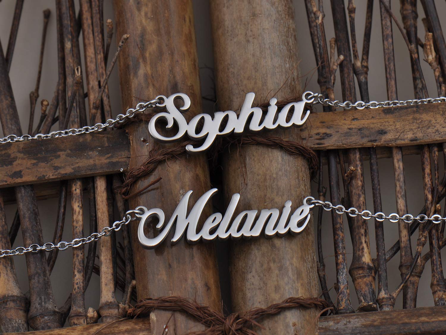 Custom Initial Name Necklace for Women - Personalized Engraved Charm Pendant Jewelry Gift for Her - Perfect for Birthdays, Anniversaries & Valentine's Day