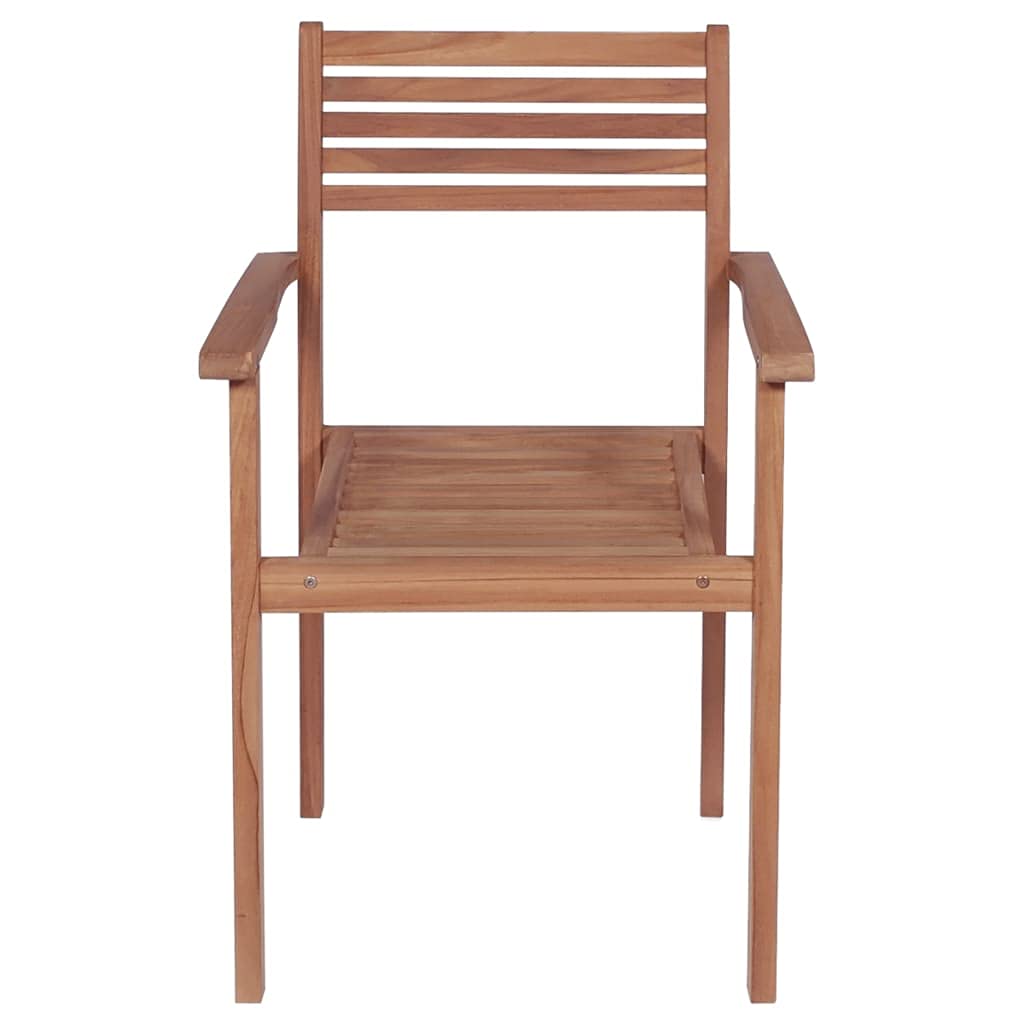 Premium Solid Teak Wood Patio Chairs with Comfortable Green Cushions (Set of 2) - Weather-Resistant Outdoor Furniture for Garden, Balcony, Restaurant & Backyard - Perfect for Relaxing, Dining & Entertaining Guests