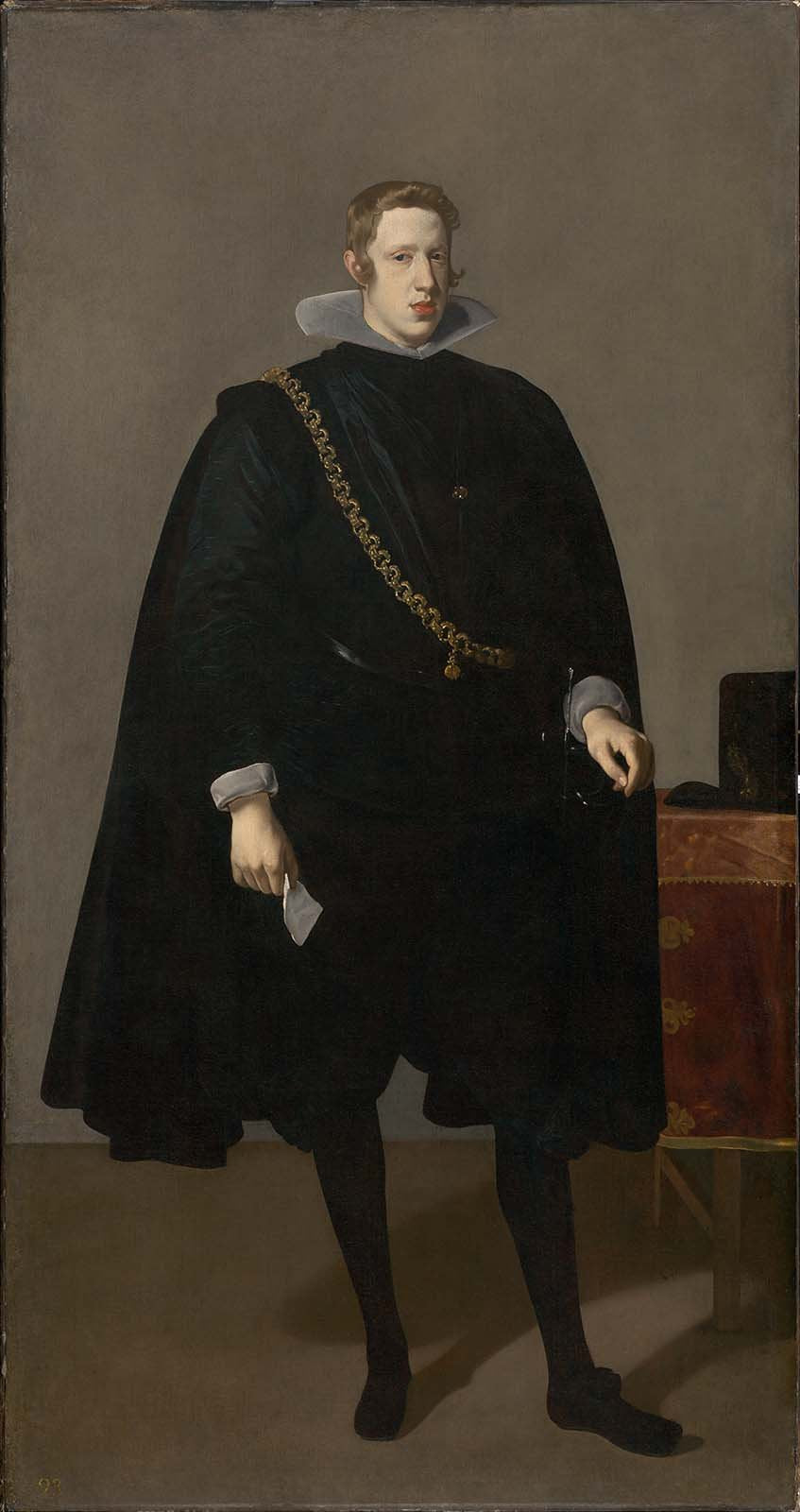 Diego Velázquez Painting - Philip IV King of Spain Portrait - Fine Art Reproduction for Home & Office Decor