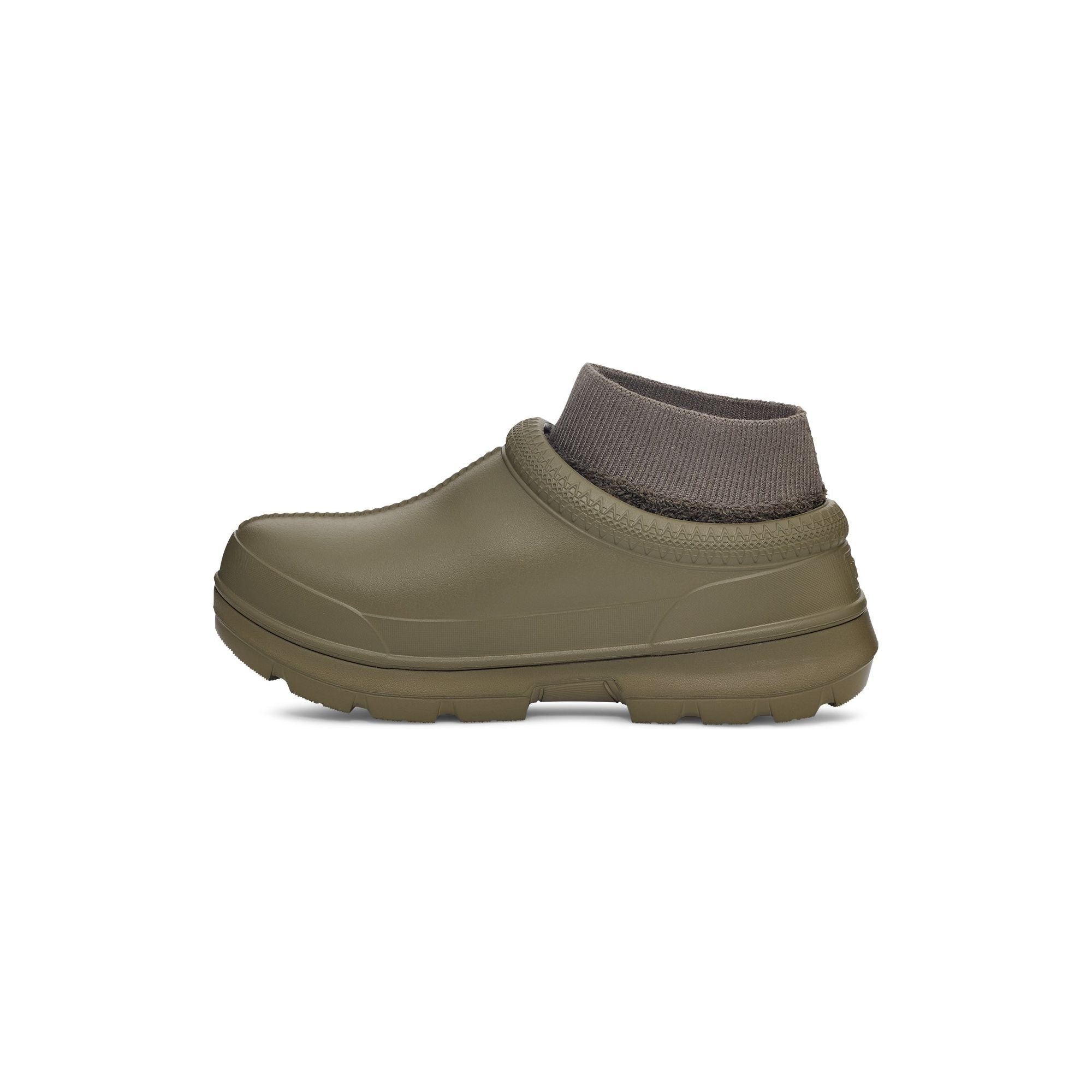 UGG Women's Tasman X Slippers - Cozy Sheepskin Indoor/Outdoor House Shoes in Burnt Olive - Perfect for Winter Comfort & Lounge Wear