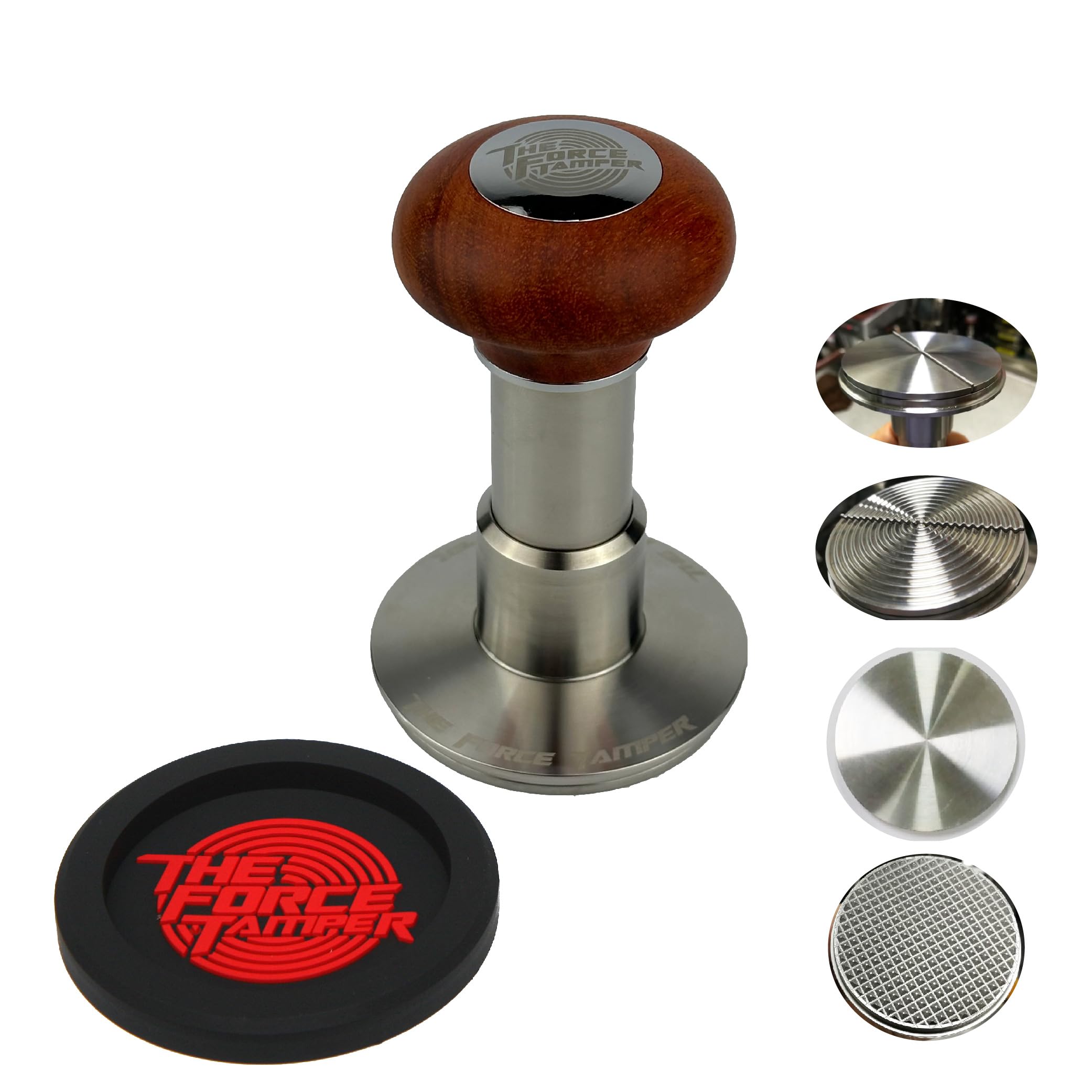 Premium Automatic Coffee Tamper - Adjustable Constant Pressure & Auto-Leveling for Espresso - 58.35mm Jelly Handle - Perfect for Home Baristas & Coffee Shops - Barista Tools & Espresso Accessories