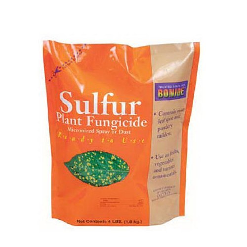 Premium Micronized Sulfur Plant Fungicide Spray & Dust - Effective Organic Fungicide for Garden, Vegetables & Fruit Trees | Controls Powdery Mildew, Black Spot & Rust