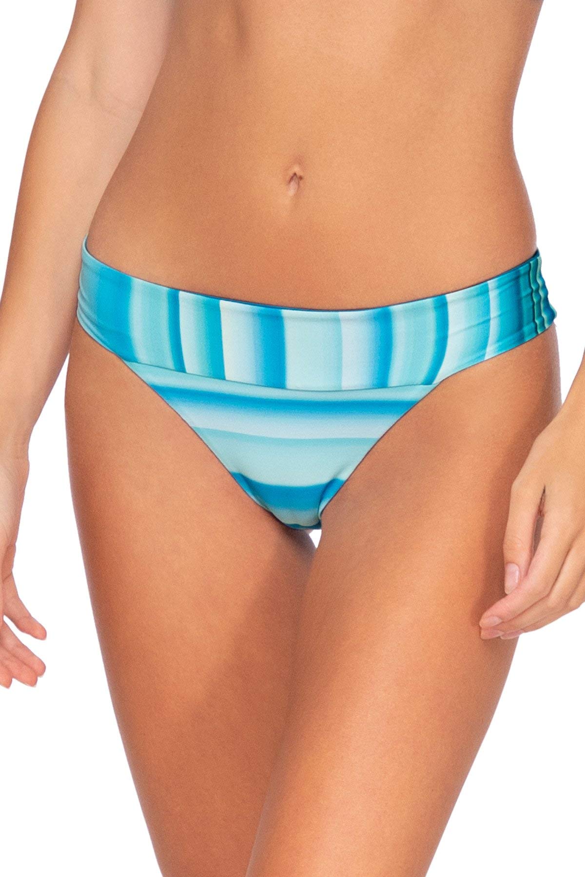 Bliss Banded Bikini Bottom Swimsuit - High Waisted Swimwear for Women, Comfortable & Stylish Beachwear, Perfect for Pool, Vacation & Summer Activities