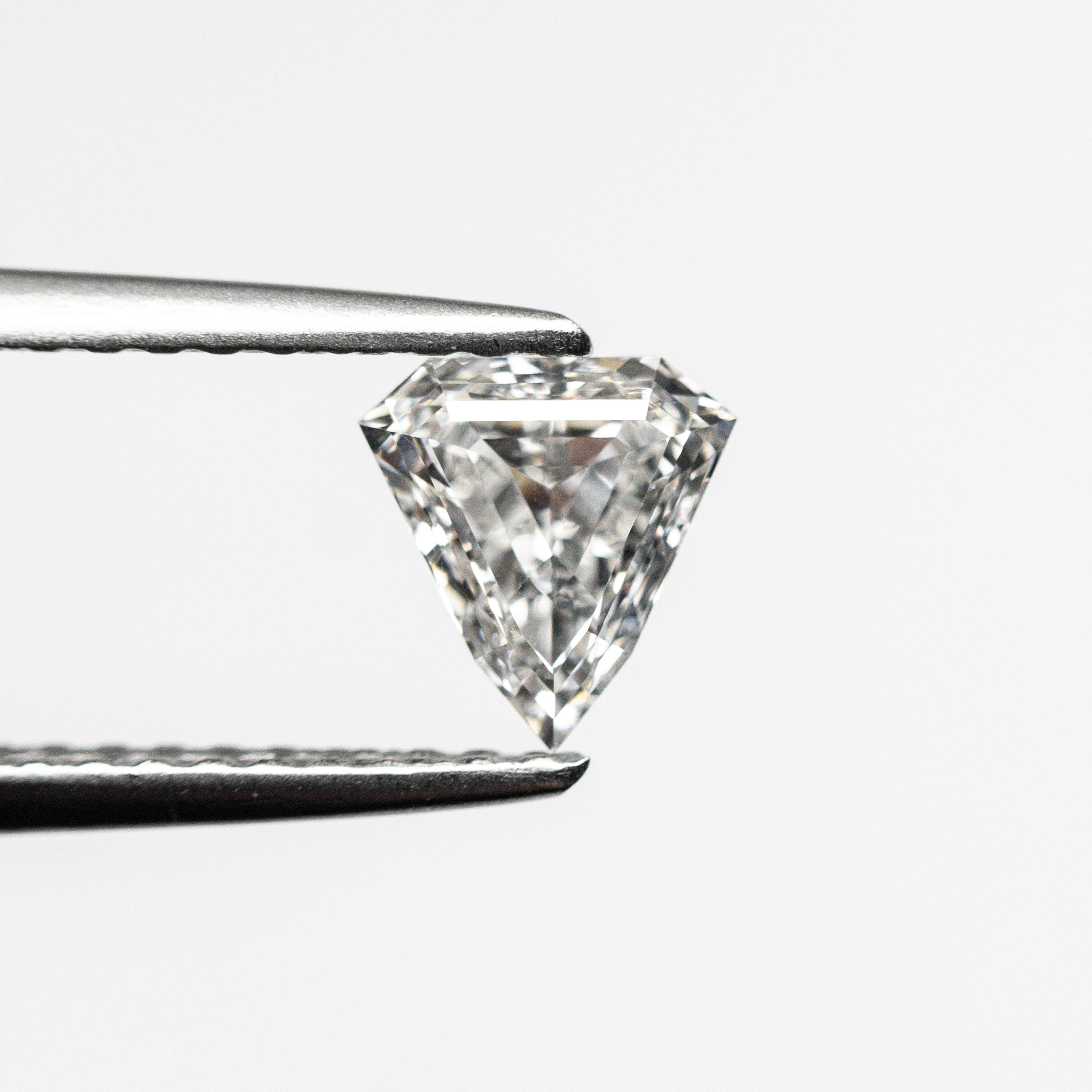 0.54ct VS2 E Color Shield Step Cut Diamond - 5.85x5.57x2.71mm for Engagement Rings & Fine Jewelry