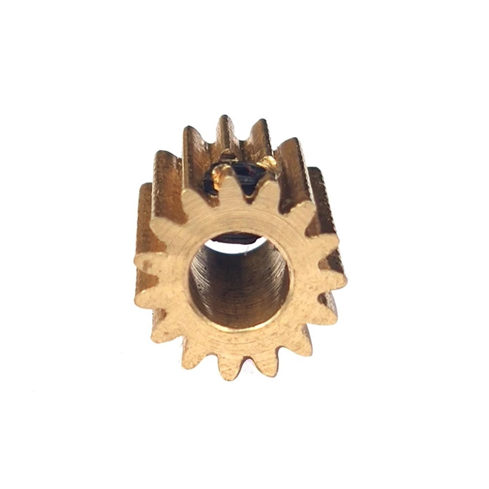 10-Piece 0.25 Module Copper CNC Spur Gear Set (9-20 Teeth) - 1.98mm Hole & 3mm Thickness - Perfect for RC Cars, Robotics, 3D Printers & DIY Mechanical Projects